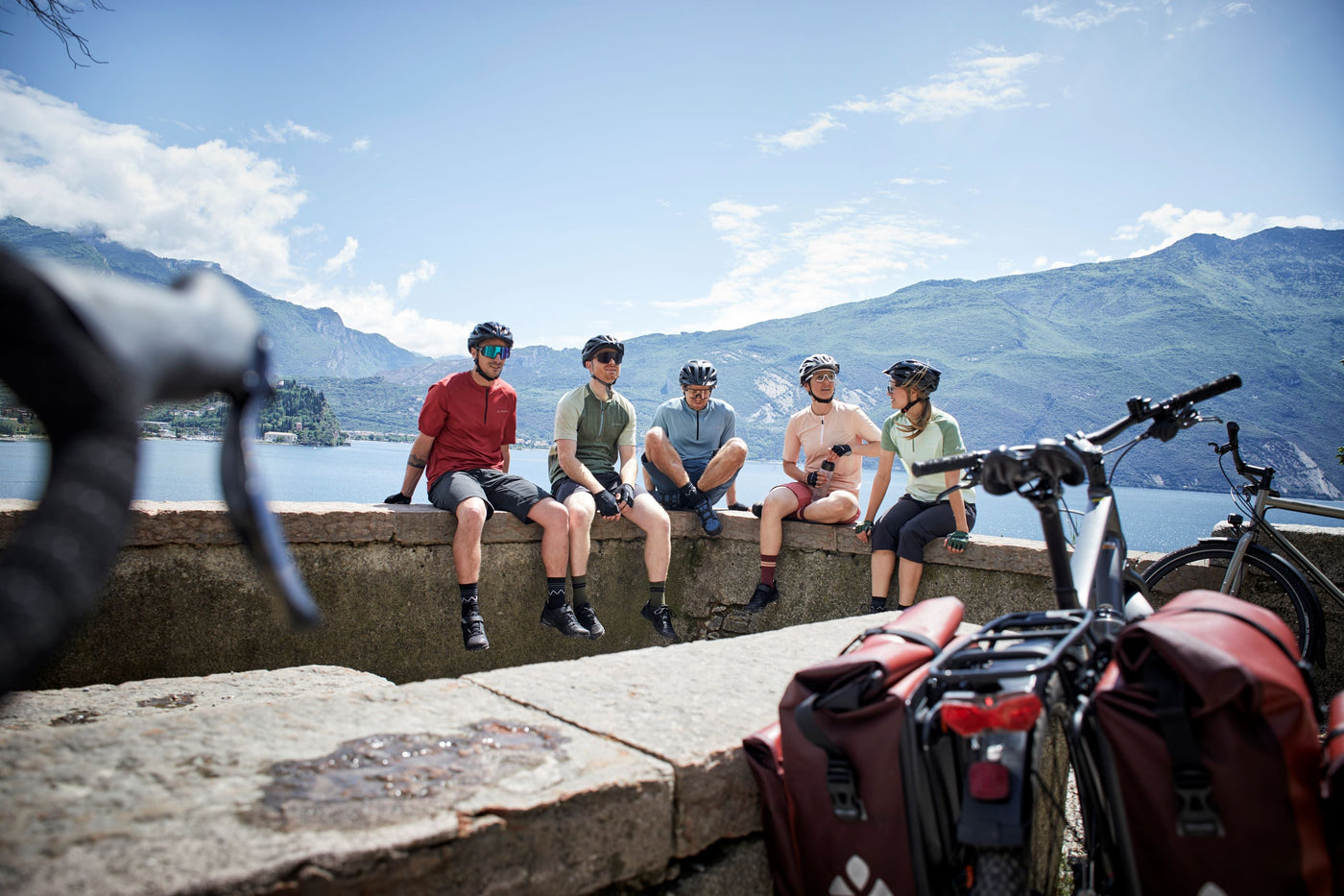 Fahrradbekleidung für den Frühling