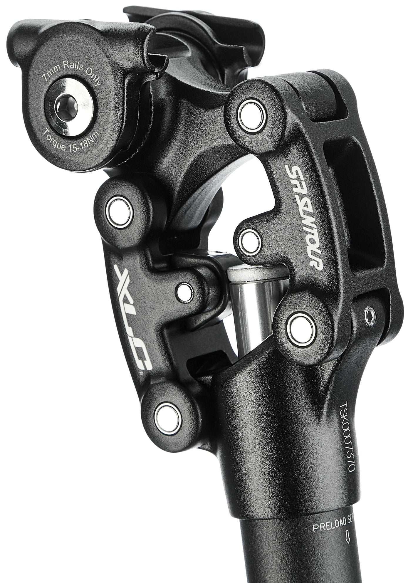 XLC SP-S11 Federsattelstütze Ø27,2mm schwarz