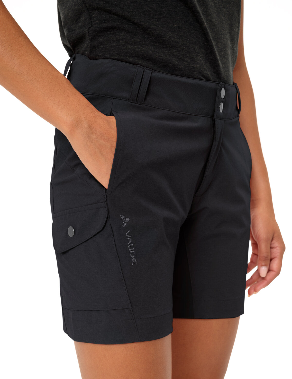 VAUDE Tremalzini Shorts III Damen schwarz
