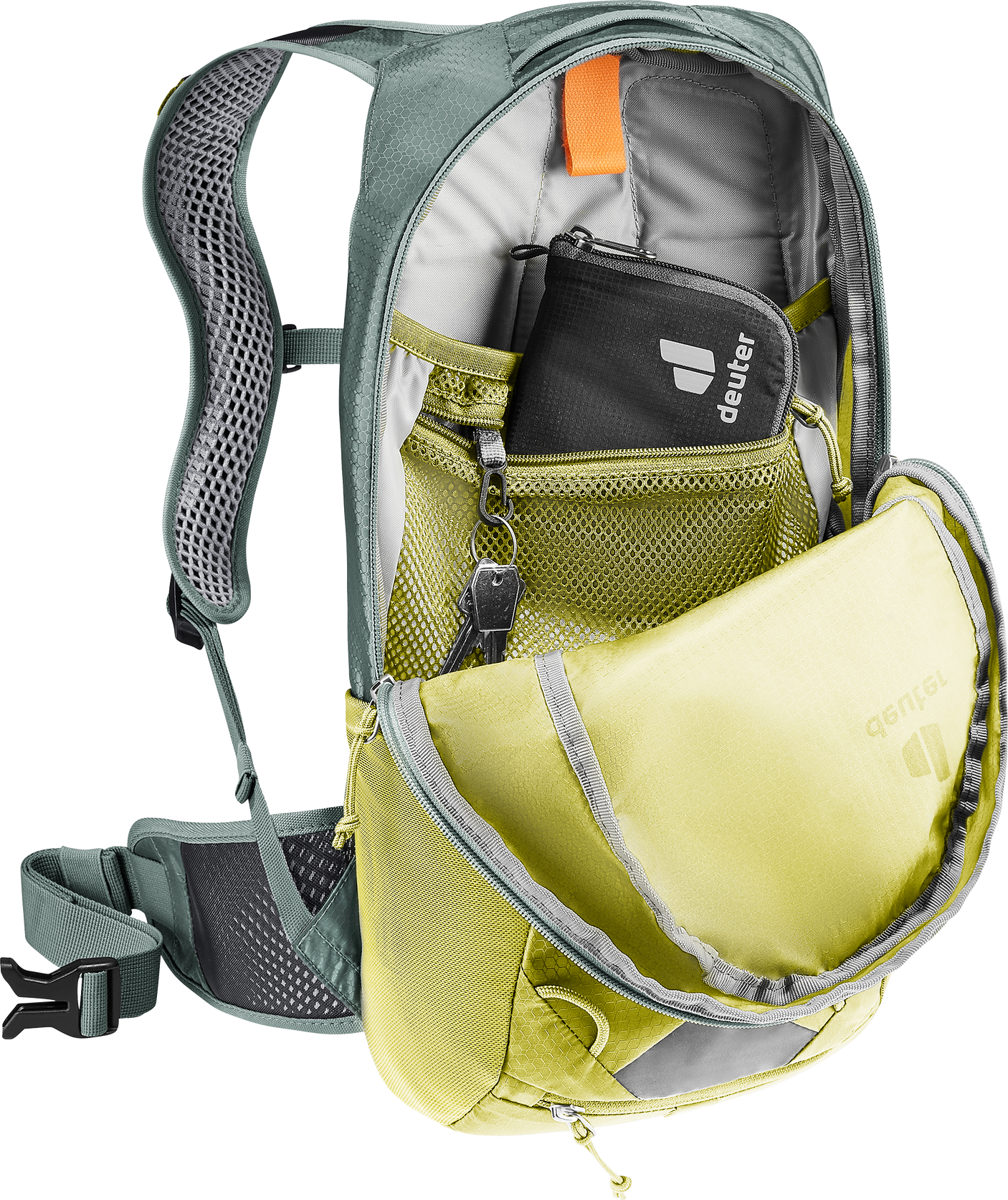 deuter Race 8 Fahrradrucksack sprout-ivy