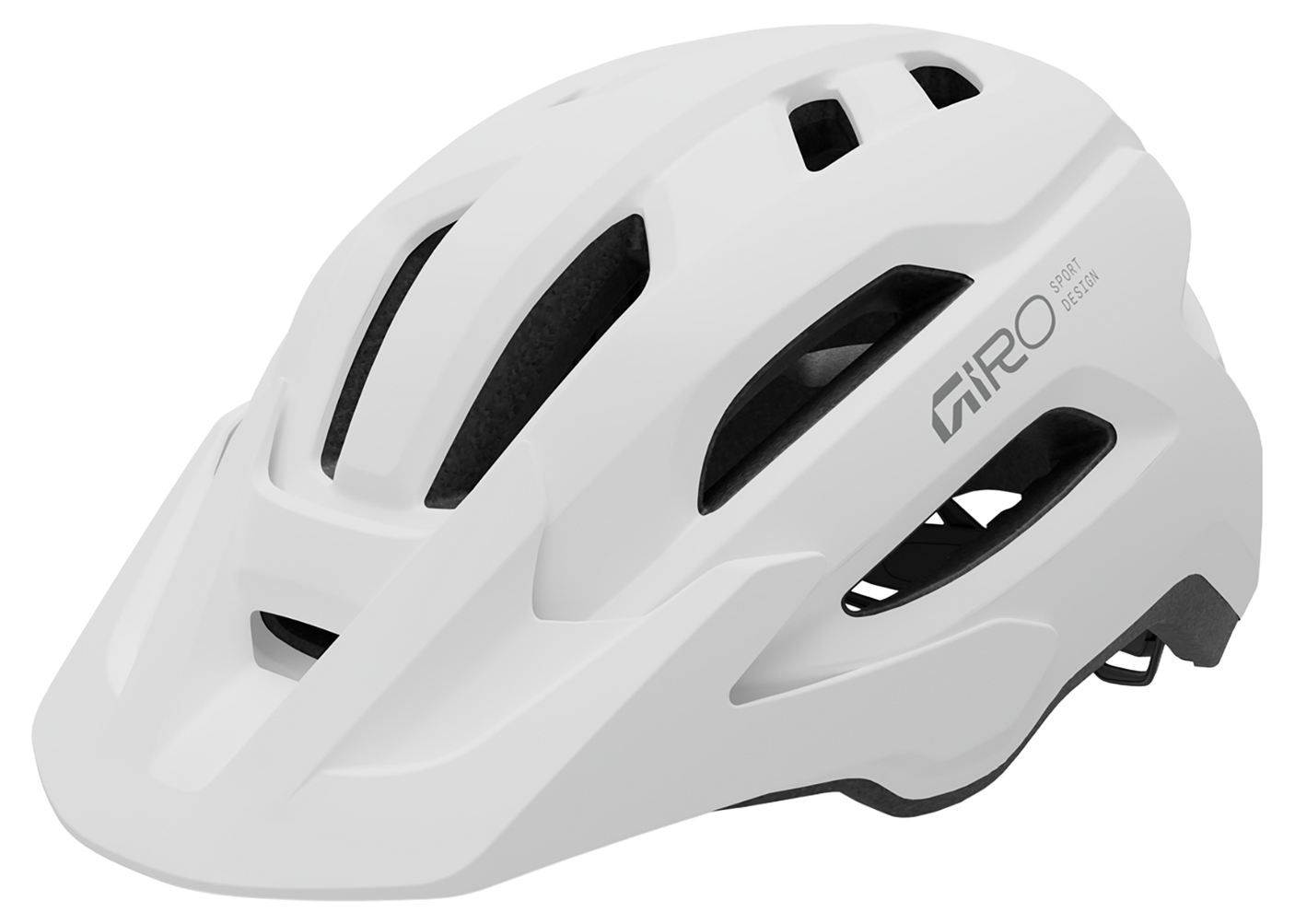 Giro Fixture II MTB-Helm matte white/grey