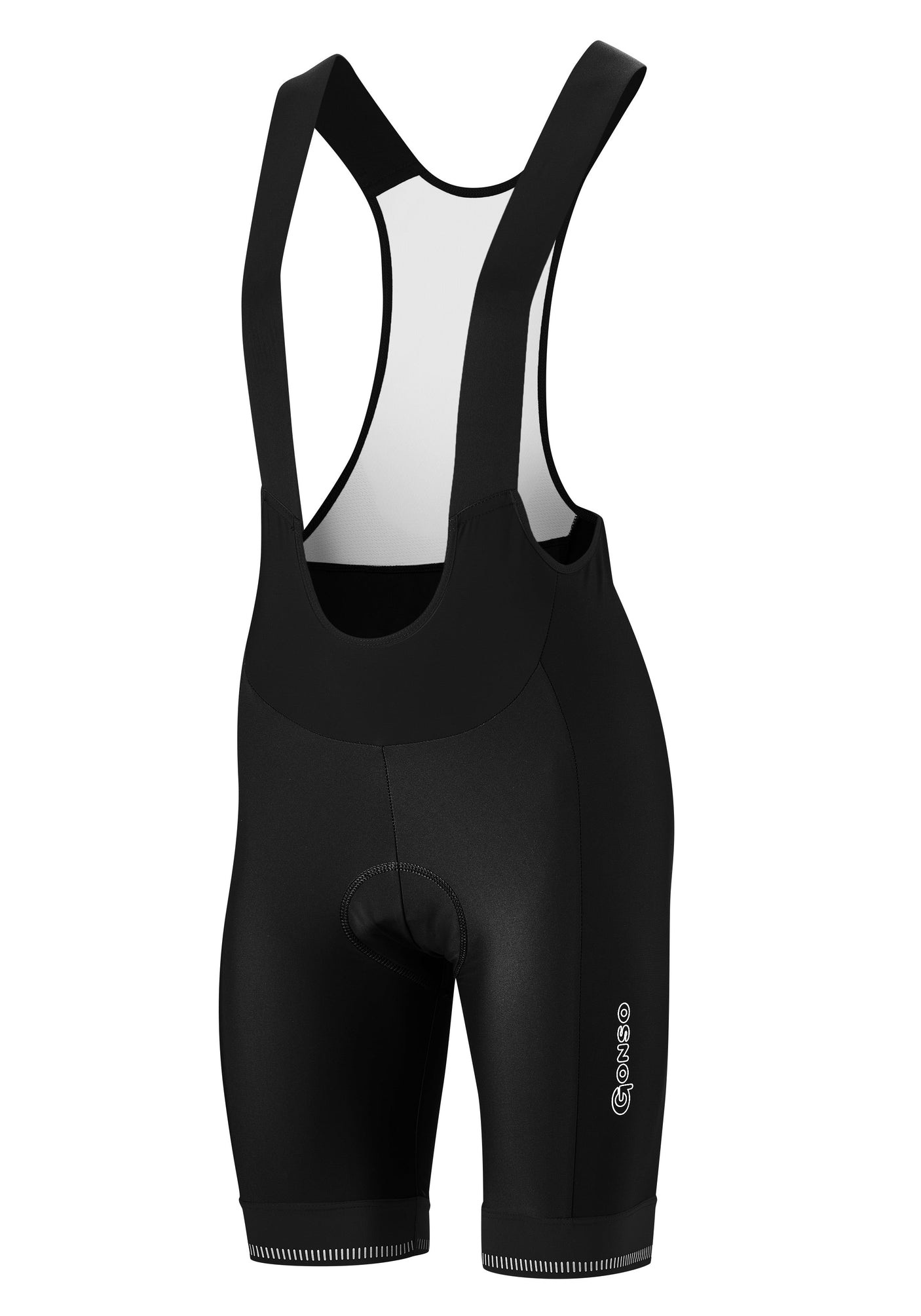 Gonso SITIVO Red Bib-Short Damen black/fire