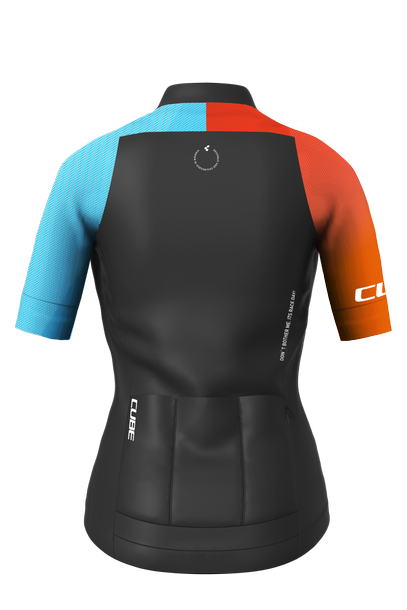 Cube ROAD/XC WS Trikot X Factory Racing kurzarm black