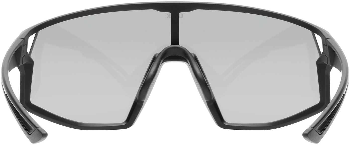 uvex Skyryse Radbrille Black Matt / Mirror Silver
