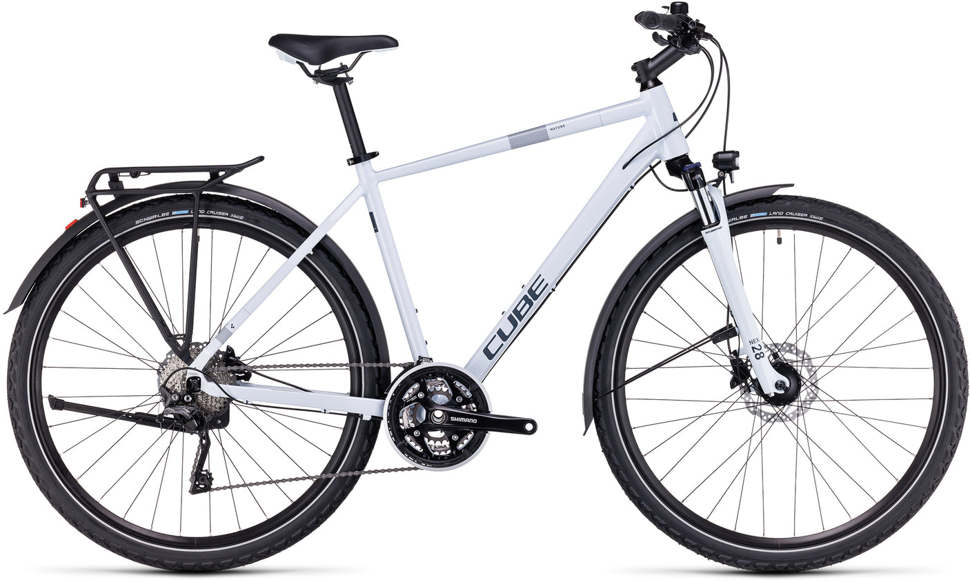 Cube Nature Pro Allroad Classic frostwhite´n´grey