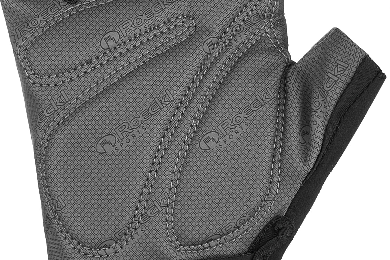 Roeckl Busano Handschuhe Black Shadow/kiwi