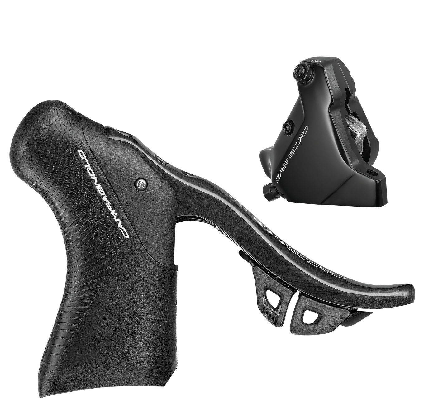 Campagnolo Super Record Brems-/Schalthebel Recht Ø160mm inkl. HR-Bremssattel