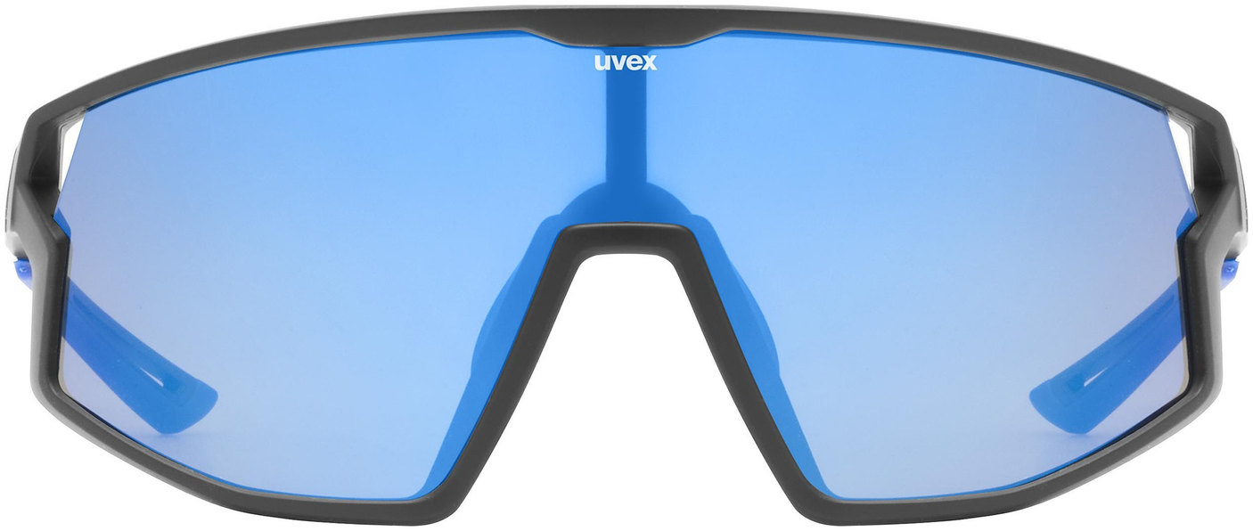 uvex Skyryse Radbrille Black Matt / Mirror Blue