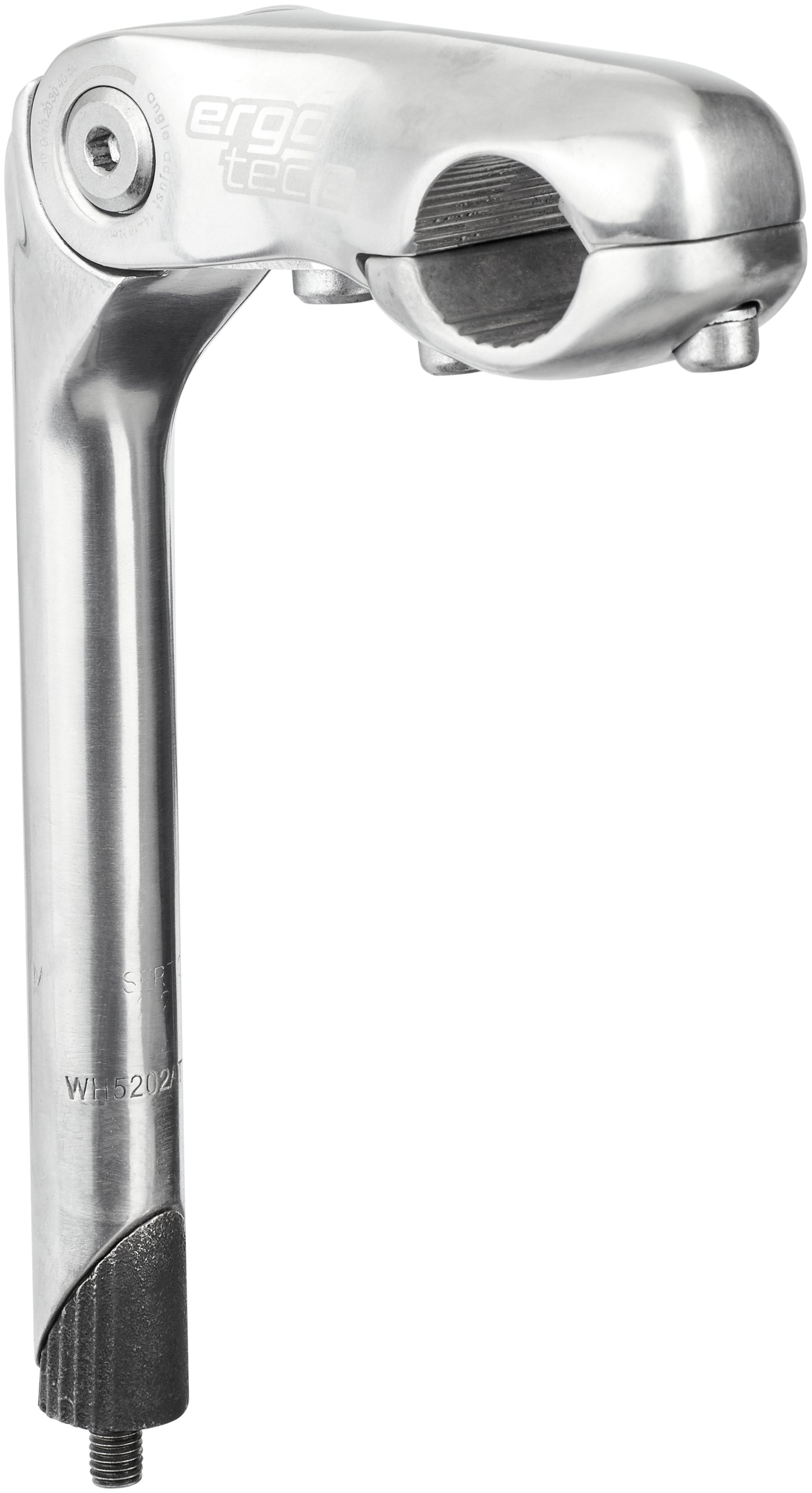 Humpert Ergotec Kobra Vario Vorbau Ø25,4/22,2mm silber