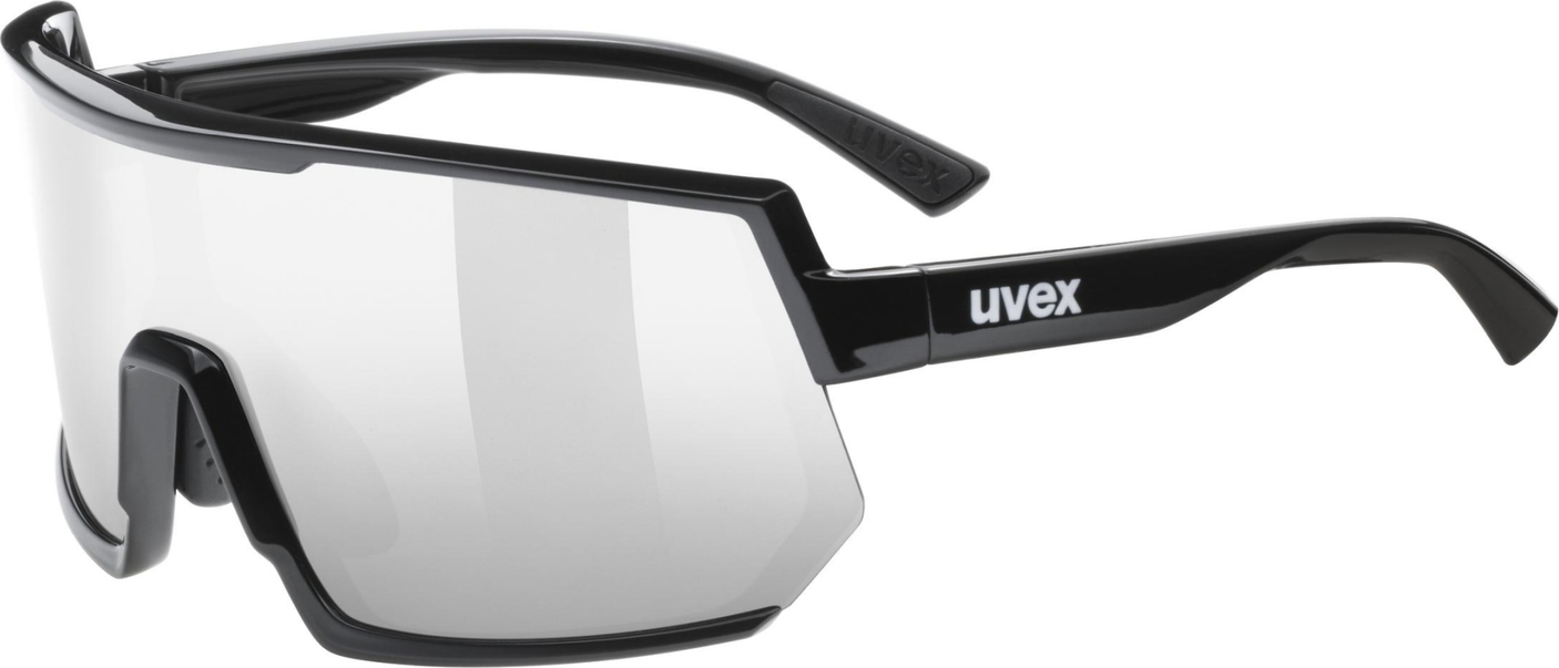 uvex Sportstyle 235 Radbrille Black / Mirror Silver