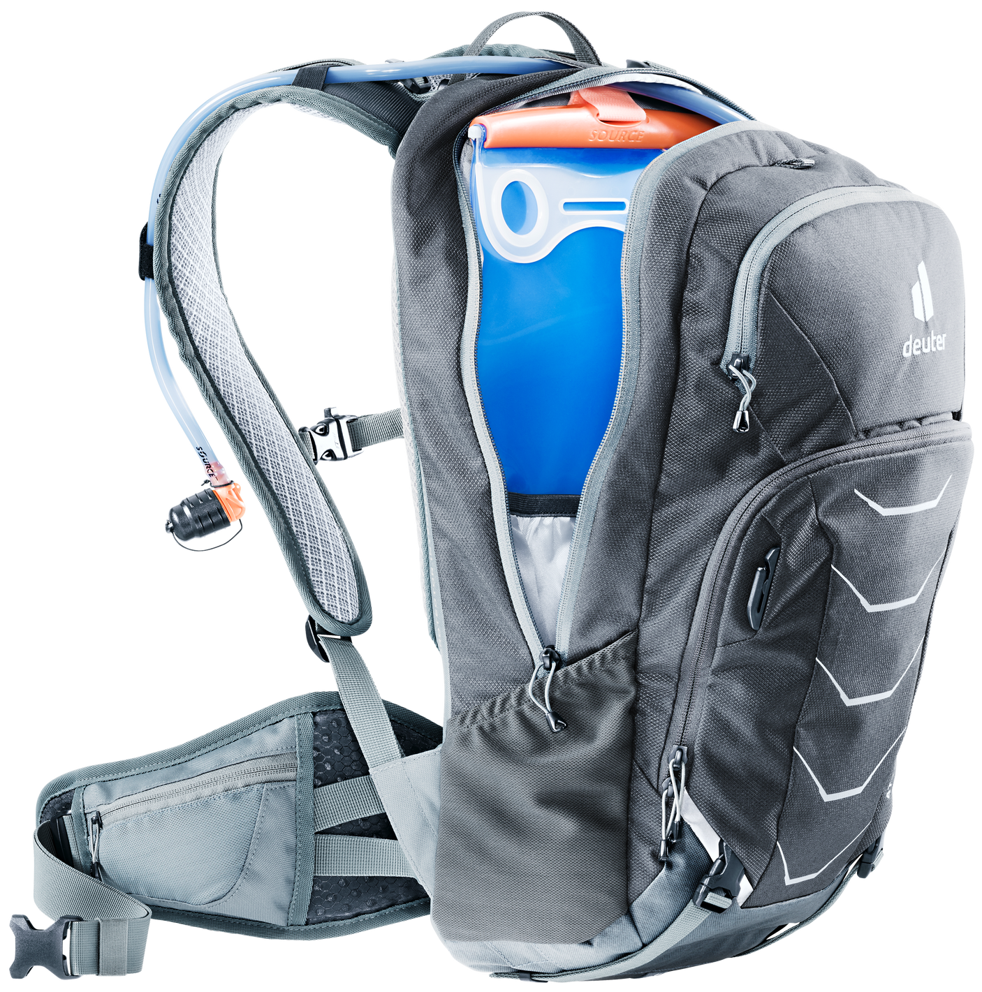deuter Attack 16 Fahrradrucksack grau