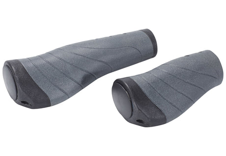 XLC GR-S04 Ergonomic Schraubgriffe schwarz/grau