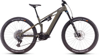Cube Stereo Hybrid ONE44 HPC TM 800 (2025) | 27,5/29 Zoll E-MTB Fully | dustyolive´n´gold – aktuelle Variante