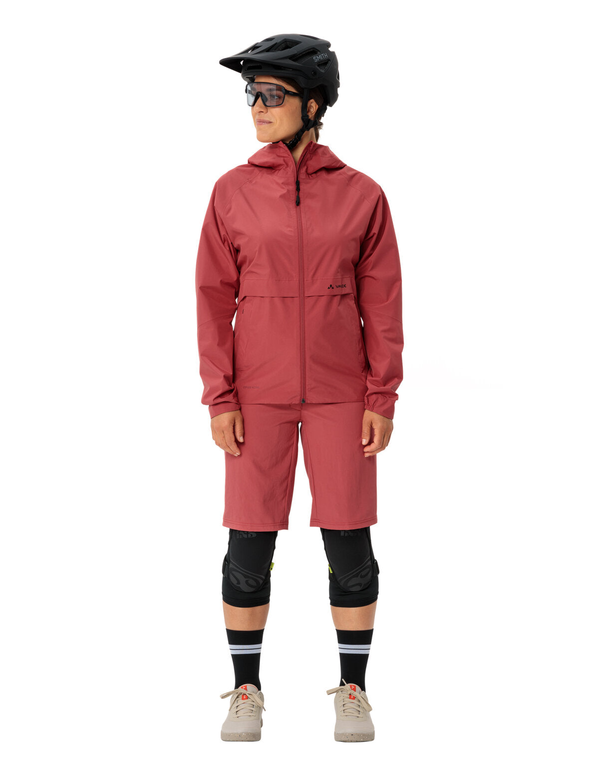 VAUDE Loamer Rain Jacket Damen orange