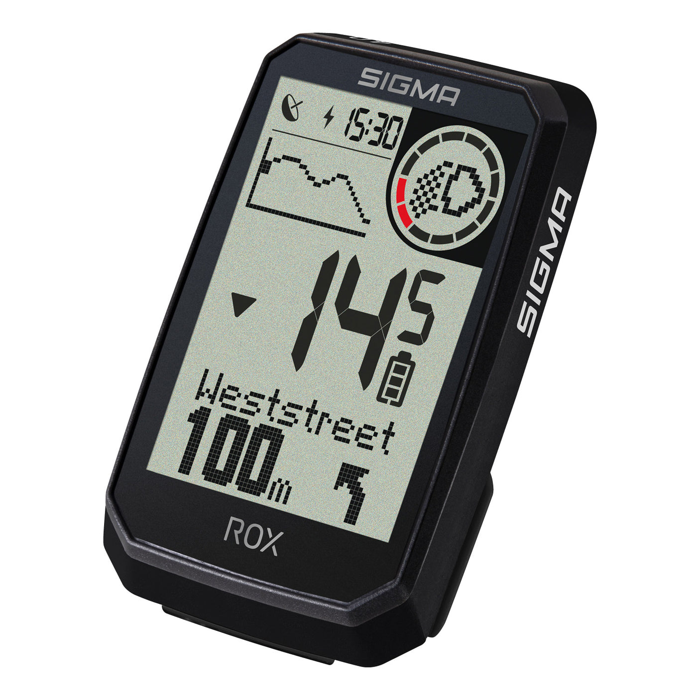 Sigma ROX 4.0 Endurance Navigationscomputer HR Set schwarz