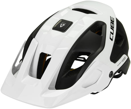 CUBE Helm STROVER white´n´black