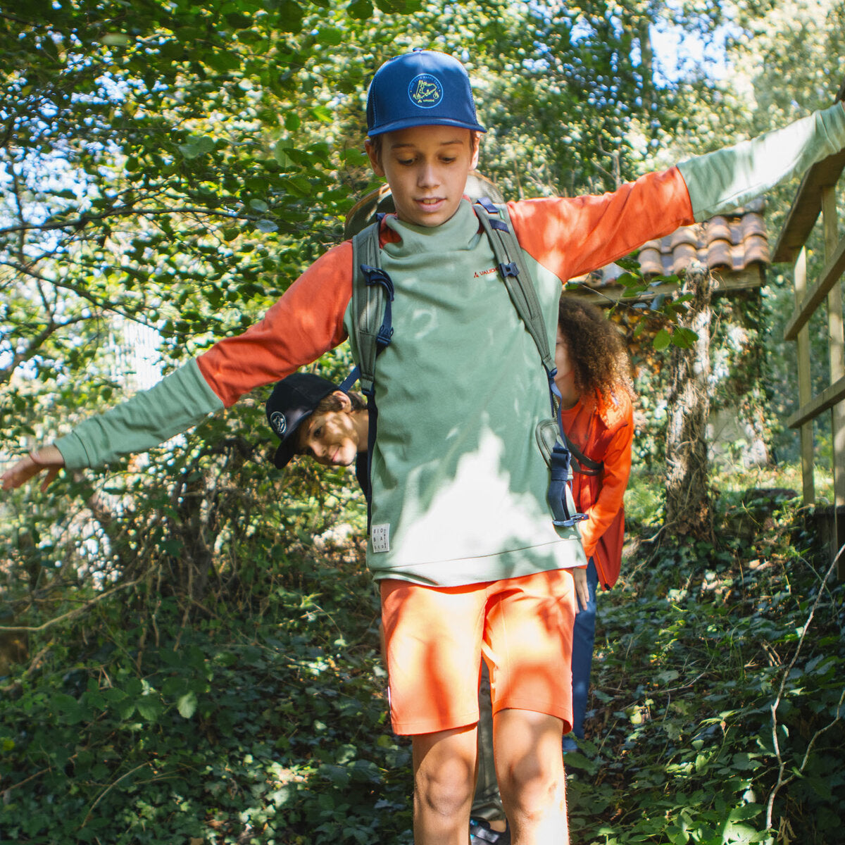 VAUDE Kids Qimsa Stretch Shorts blau