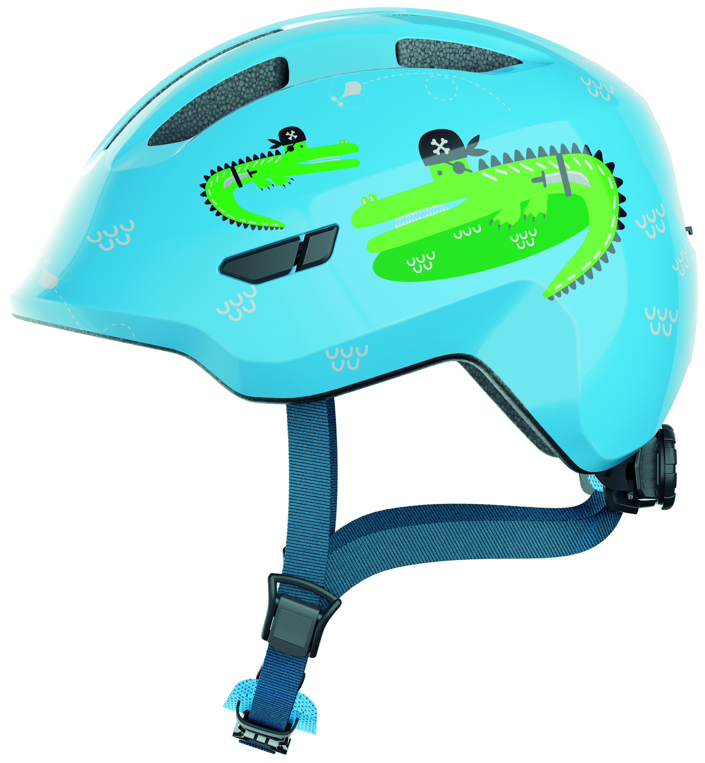 Abus Fahrradhelm Smiley 3.0 blue croco