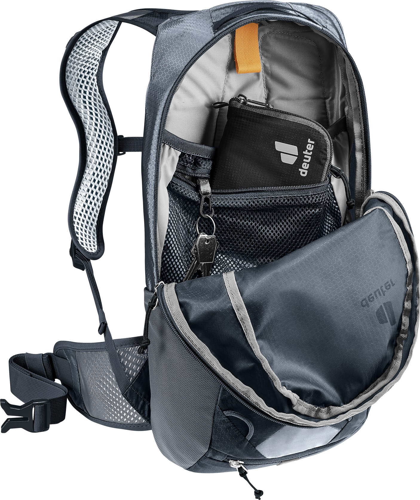 deuter Race 8 Fahrradrucksack schwarz