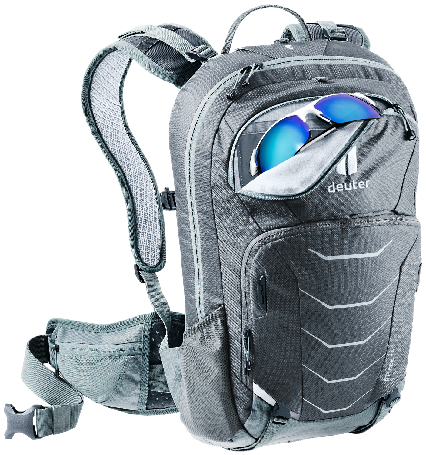 deuter Attack 16 Fahrradrucksack grau