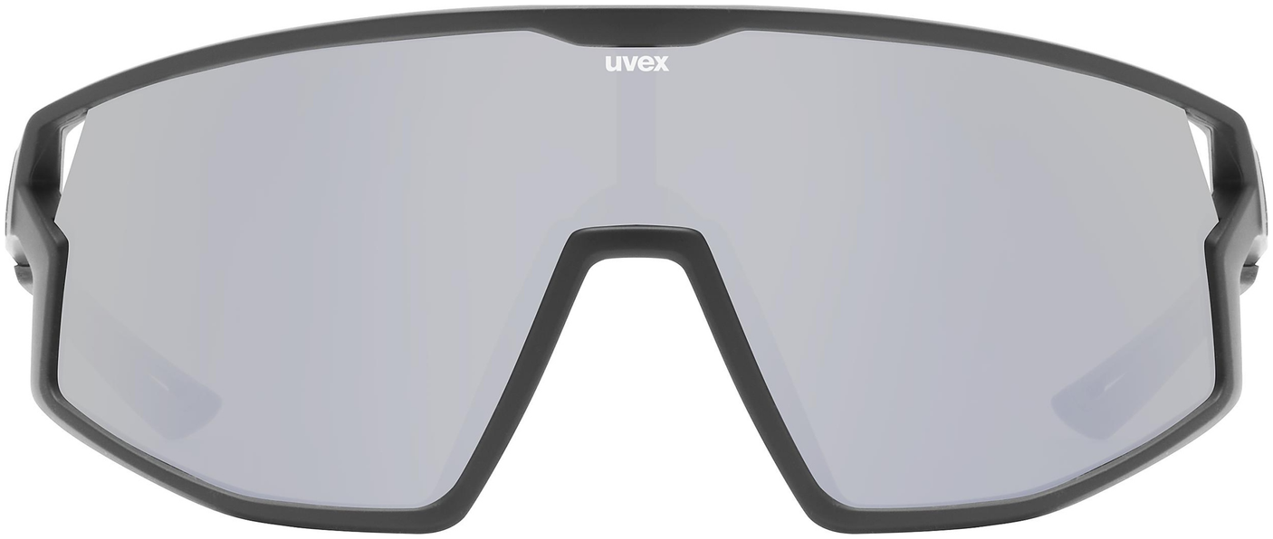 uvex Skyryse Radbrille Black Matt / Mirror Silver