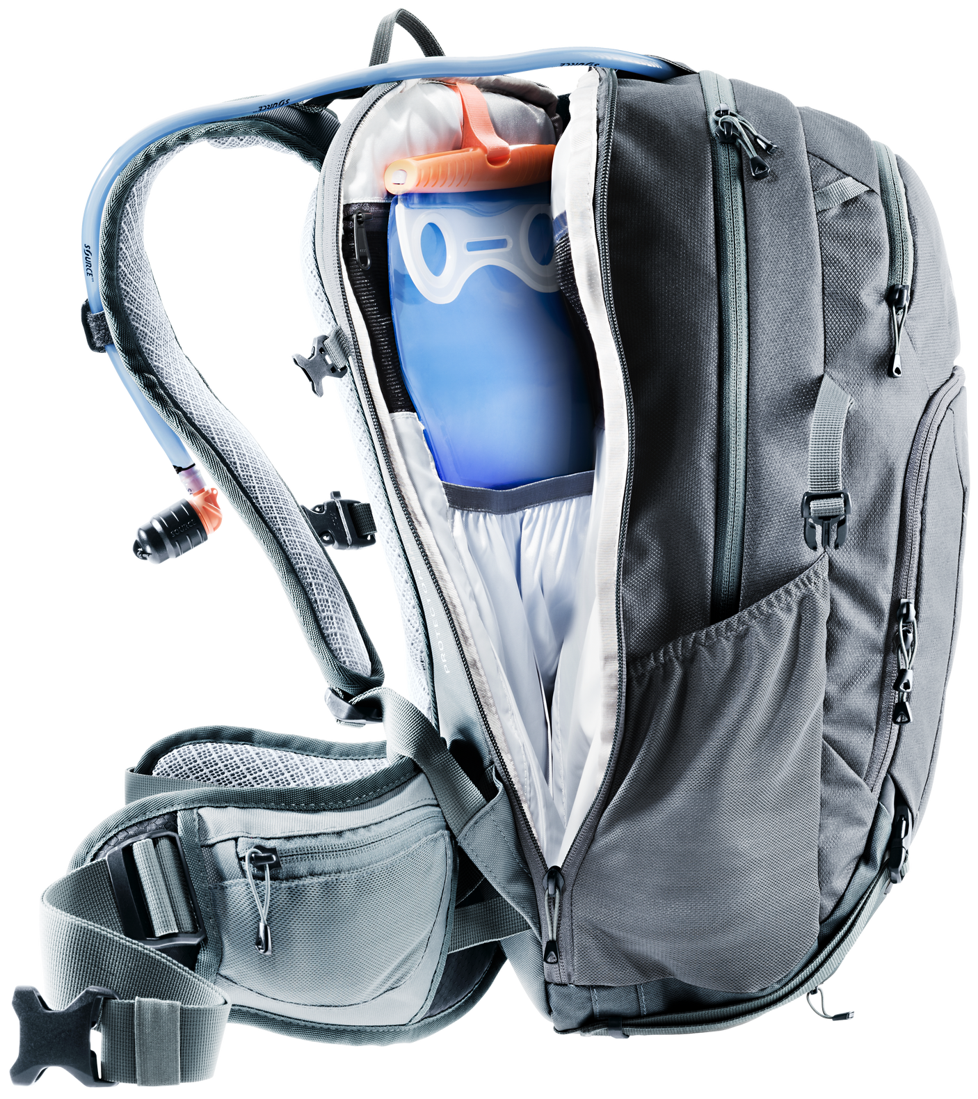 deuter Attack 20 Fahrradrucksack grau
