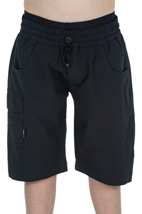 CUBE TEAMLINE Baggy Shorts ROOKIE inkl. Innenhose black´n´white