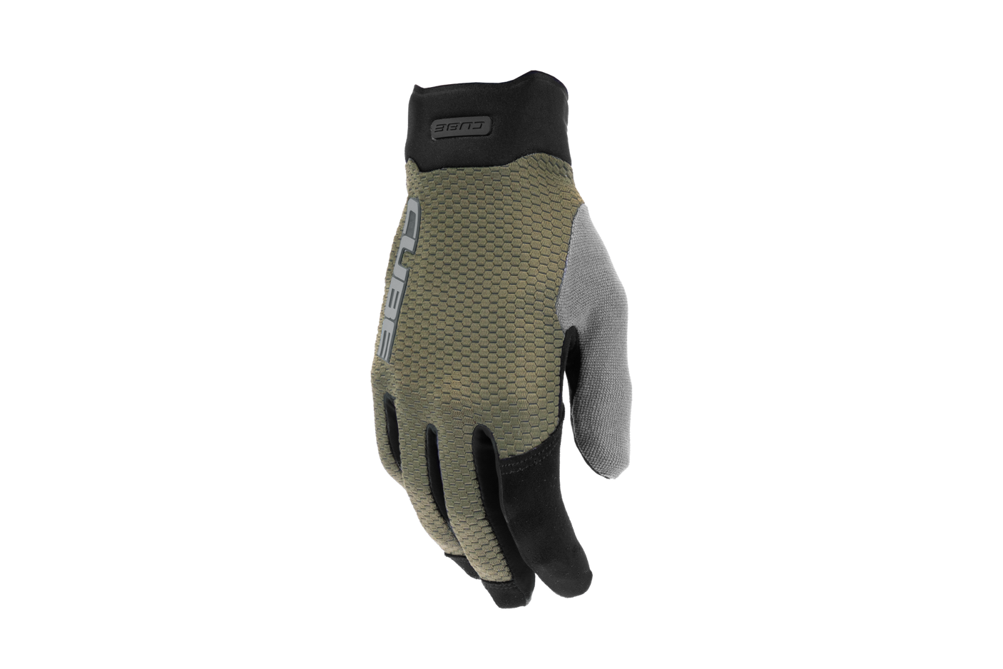 Cube Handschuhe Gravity langfinger TM olive´n´grey