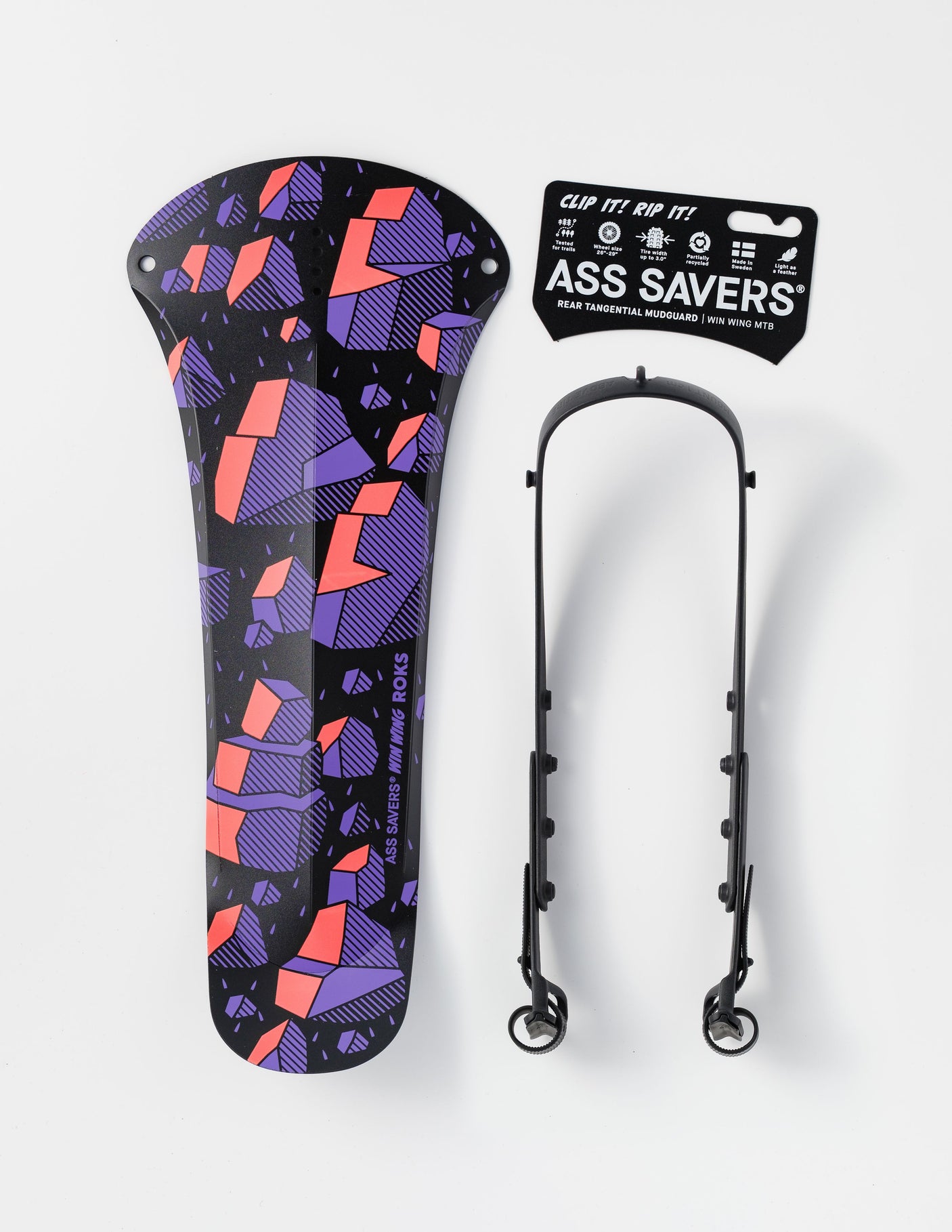 Ass Savers WMS-1 Win Wing MTB Spritzschutz HR roks