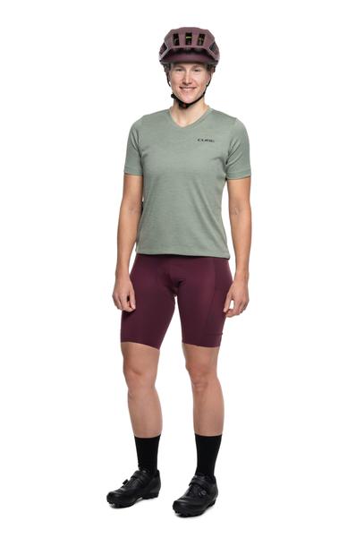 Cube GRAVEL WS Trikot kurzarm green
