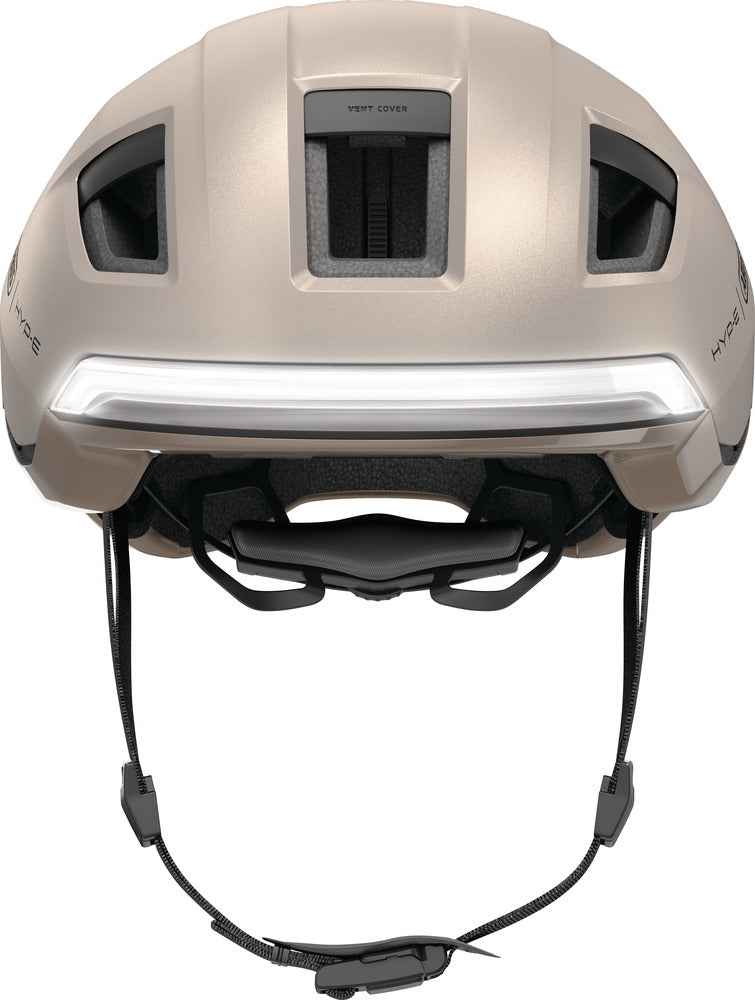 ABUS HYP-E Helm Urban champagne gold