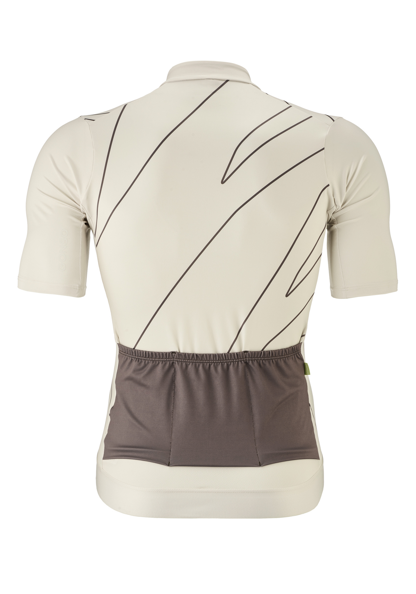 Gonso Road Jersey Print M chateau gray