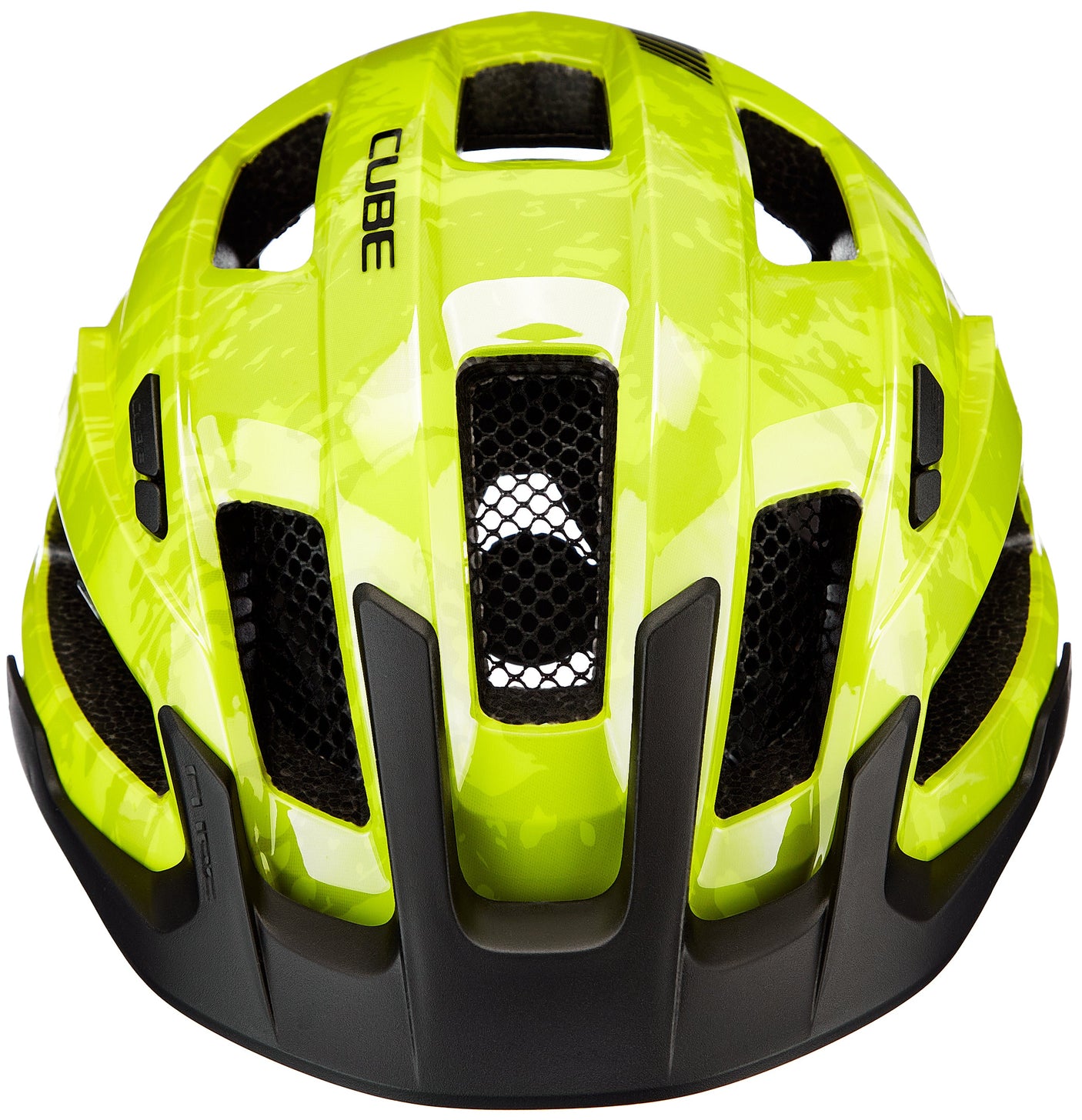 CUBE Helm STEEP glossy citrone