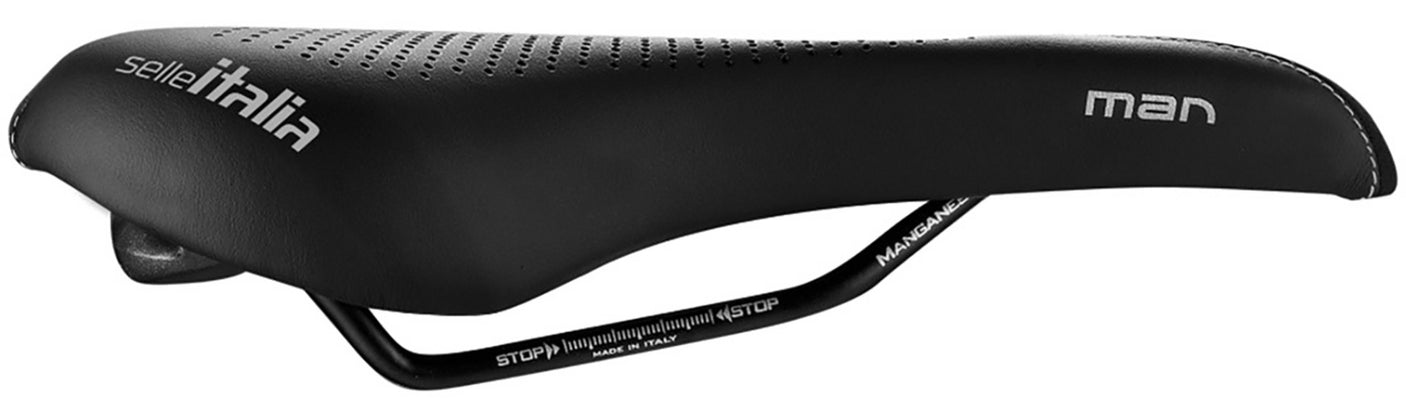 Selle Italia Man Gel Advan Sattel black