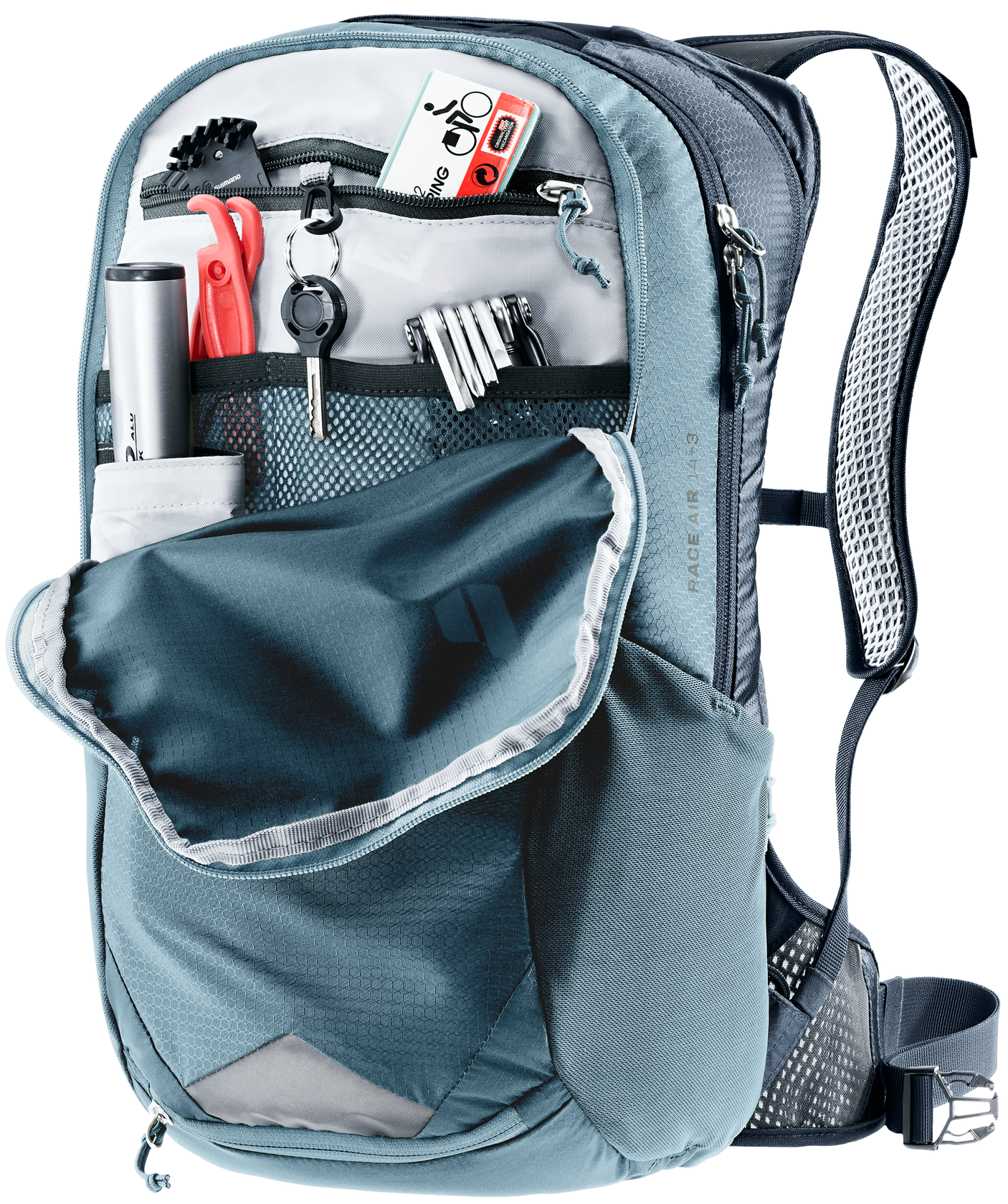 deuter Race Air 14+3 Fahrradrucksack blau