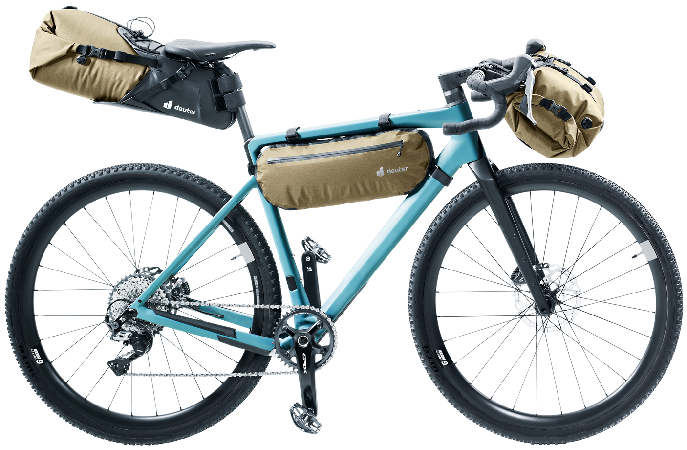 deuter Cabezon Front Bag 6 Lenkertasche beige/schwarz