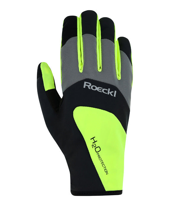 Roeckl Rapallo Handschuhe Dress Black/fluo Yellow