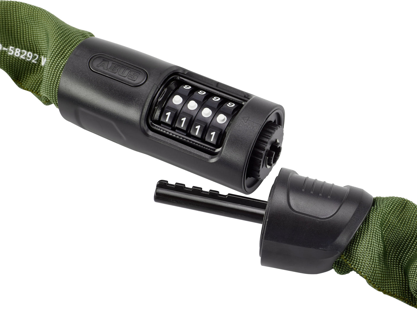 ABUS 8808C/85 Kettenschloss jade grün