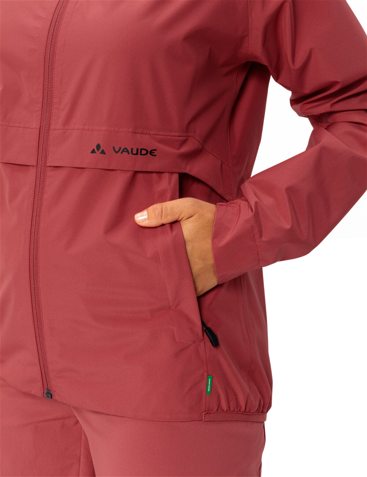 VAUDE Loamer Rain Jacket Damen orange