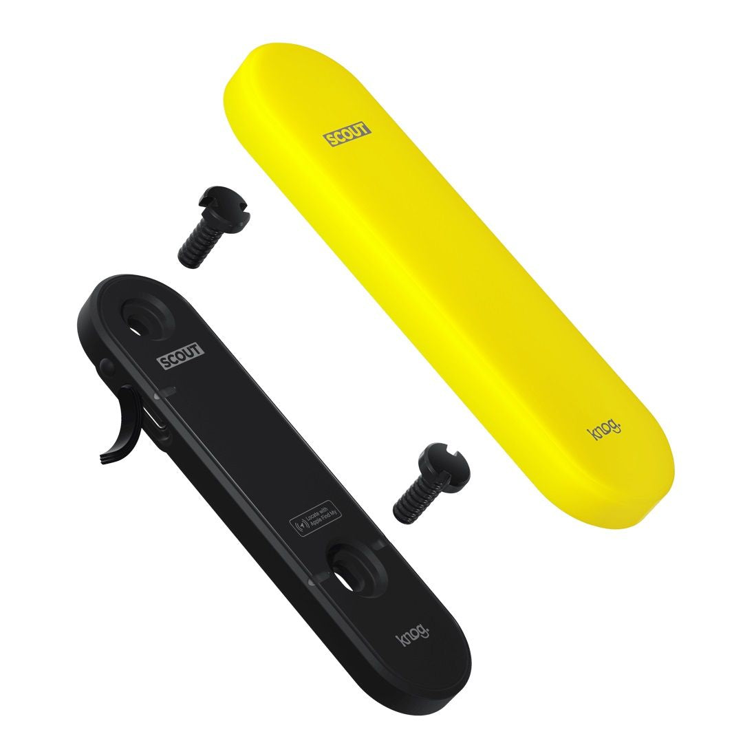 Knog Scout Bike Alarm und Finder black/neon yellow