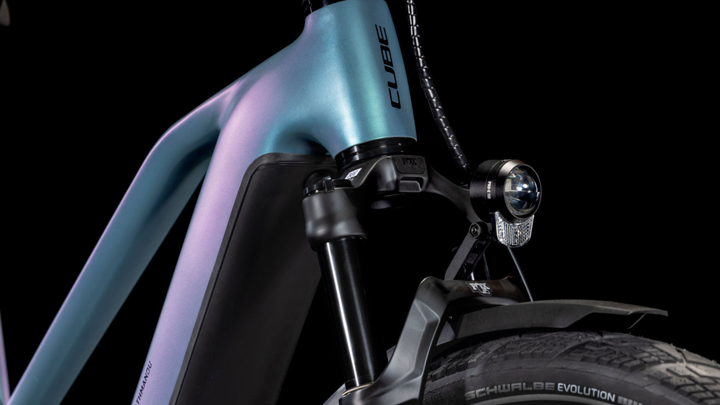 Cube Kathmandu Hybrid SLX 800 Trapez 800 smaragdgrey´n´black