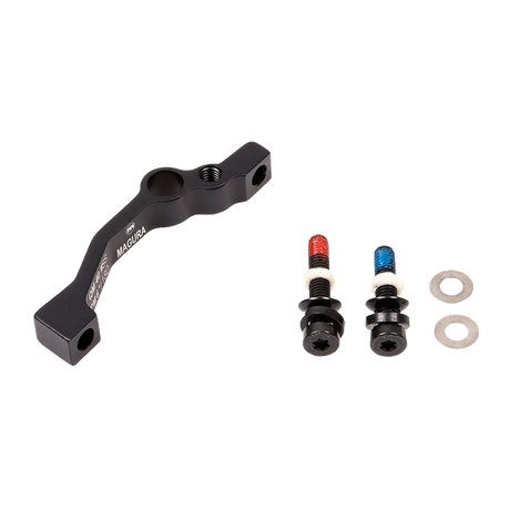 Magura QM40 CPL Adapter mit Distanzsstück/Schrauben und Scheiben schwarz