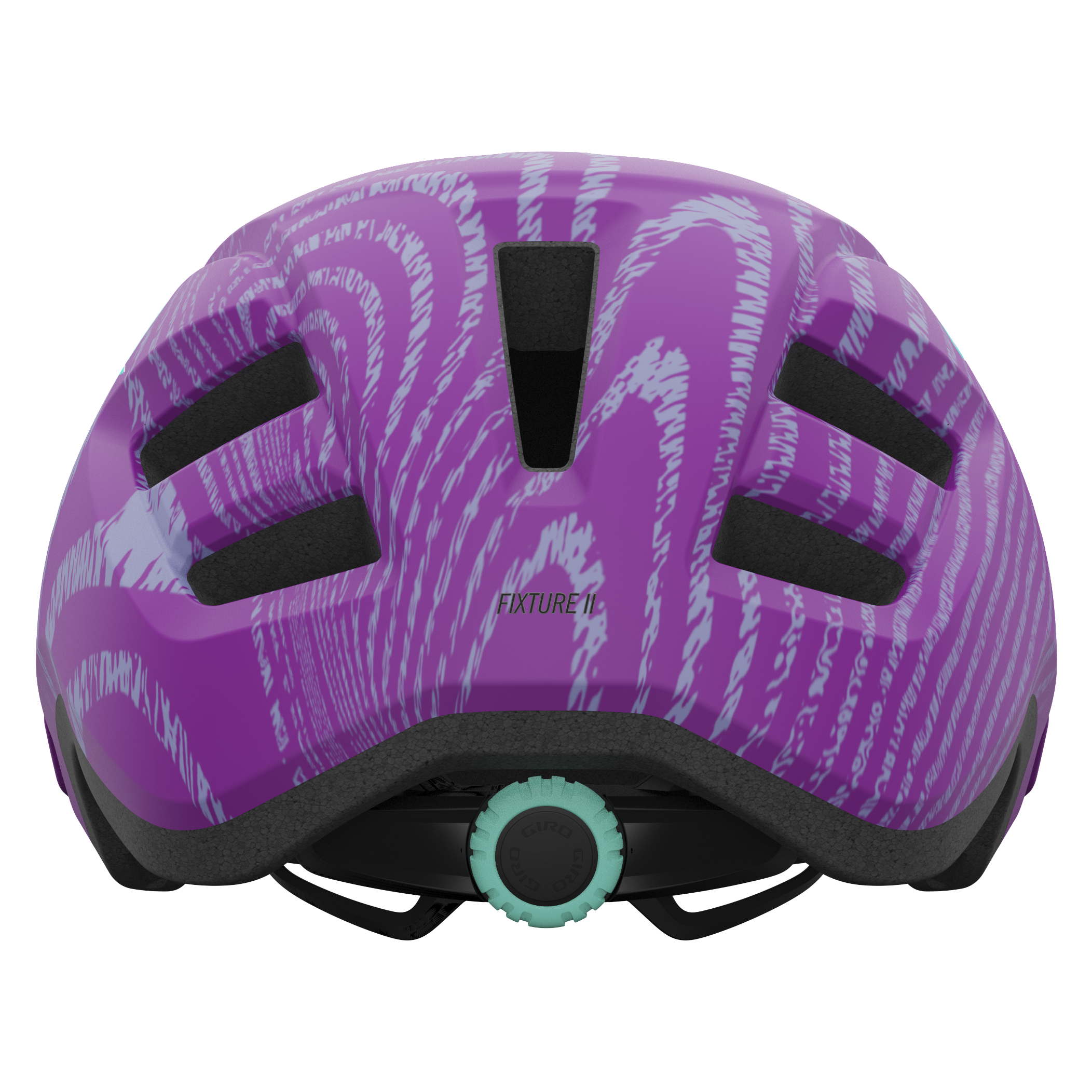 Giro Fixture II Y Helm matte purple ripple