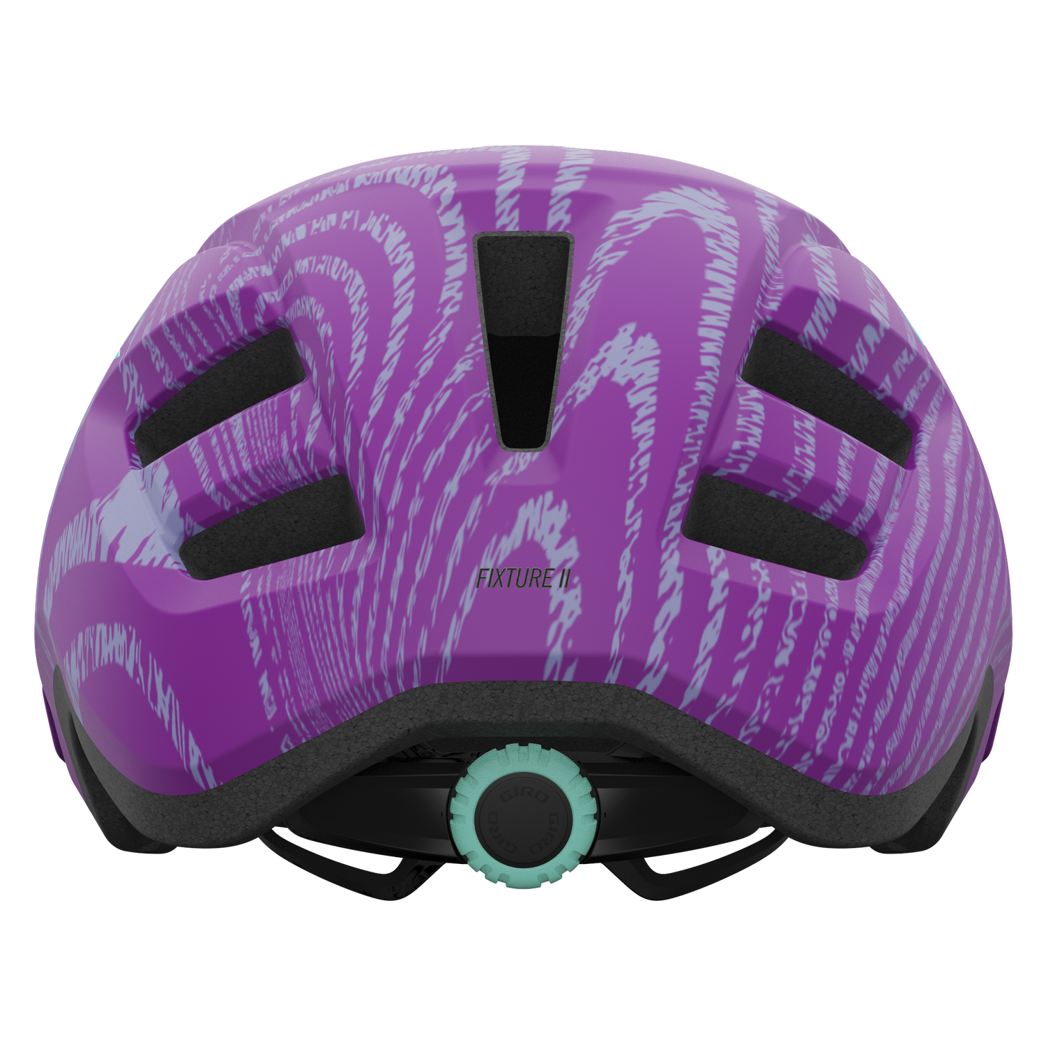 Giro Fixture II Y Helm matte purple ripple