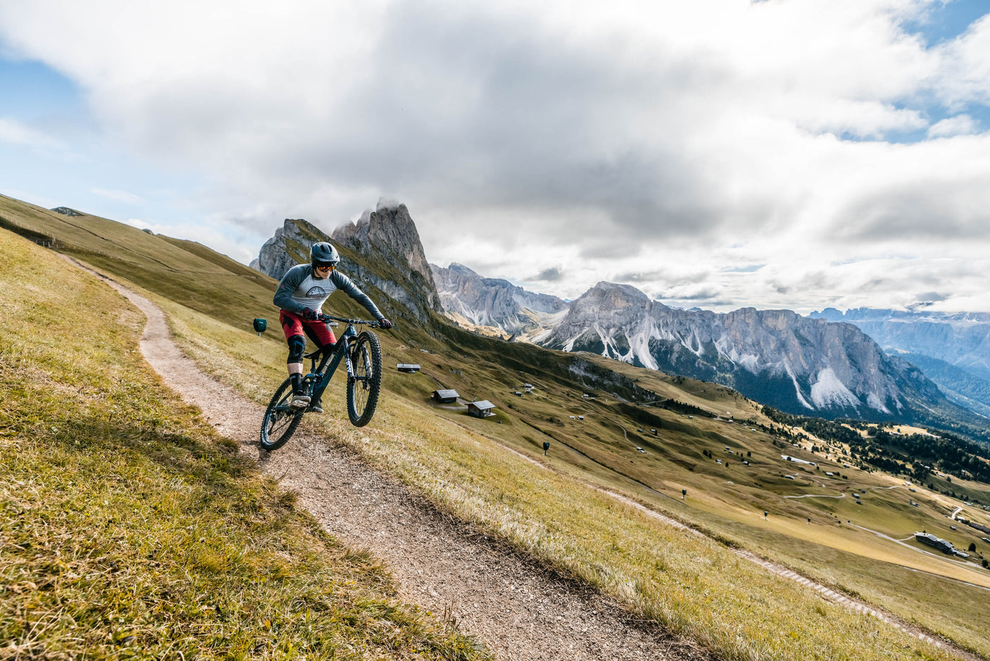 Zimtstern PureFlowz Shirt LS Men Glacier Grey Melange/Gun Metal