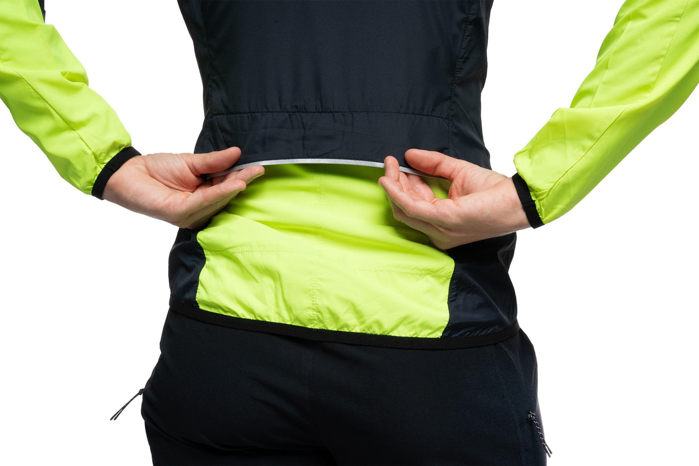 Cube WS Windjacke CMPT black´n´yellow