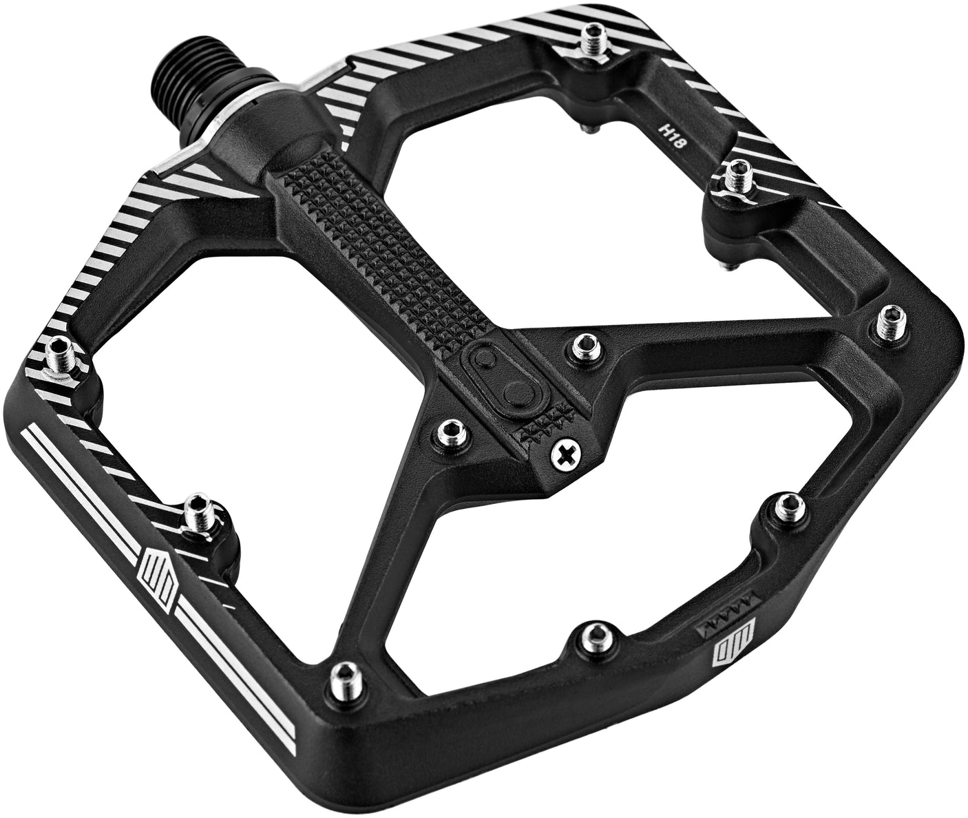 Crankbrothers Stamp 7 Pedale black/white (Danny MacAskill Edition)