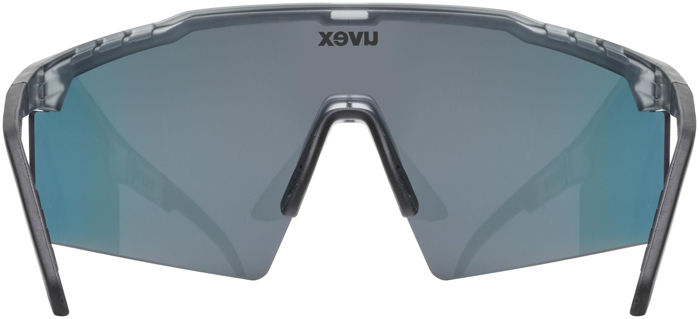 uvex Flowline Radbrille Smoke Mat / Mirror Red