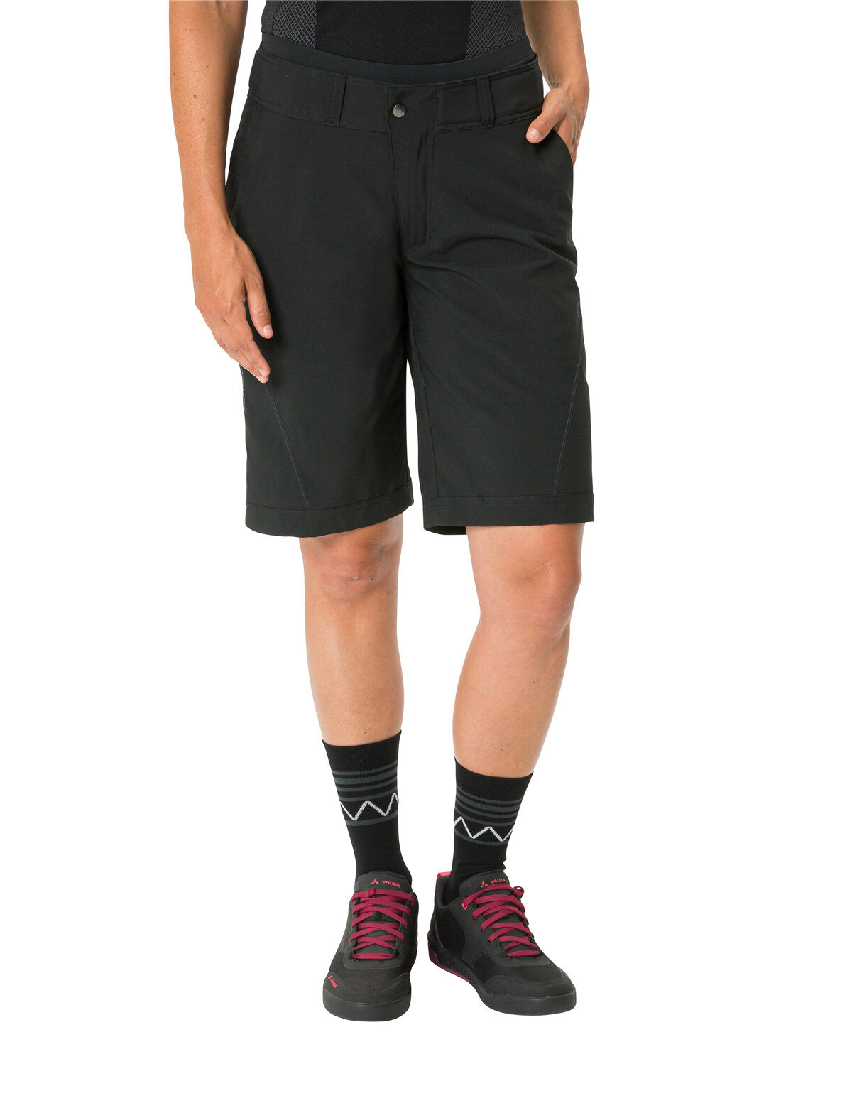VAUDE Ledro Shorts Damen schwarz