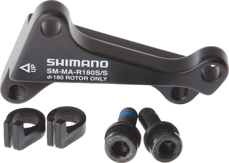 Shimano IS/IS Scheibenbremsadapter Hinterrad 180mm schwarz